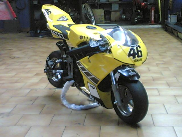 Gas rapido minimoto Dm